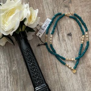 cocobelle turquoise bora bora necklace